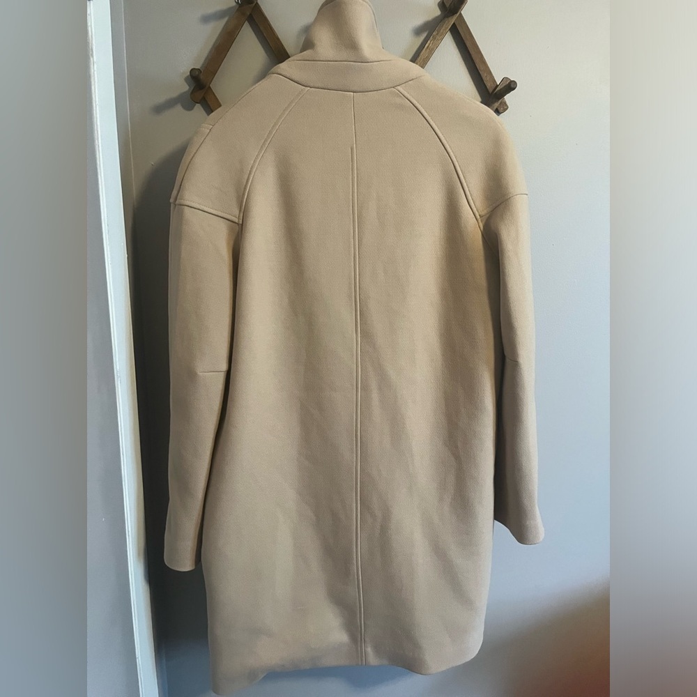 ASOS beautiful camel colour transitional lined coat size 6 neutral - Picture 6 of 12